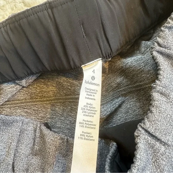 Grey Lululemon shorts - Picture 5 of 8